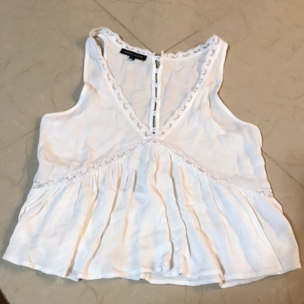 White Kendall & Kylie Shirt